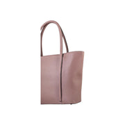 Suvra Beige Faux Leather Tote Bag for Women